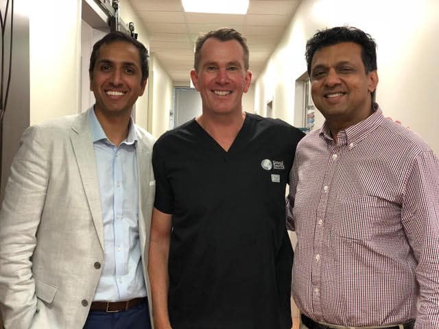 Ajaz Chaudhry, MD And Ravi Gorav, MD observes Dr. Slaughter | Sinus & Snoring Specialists