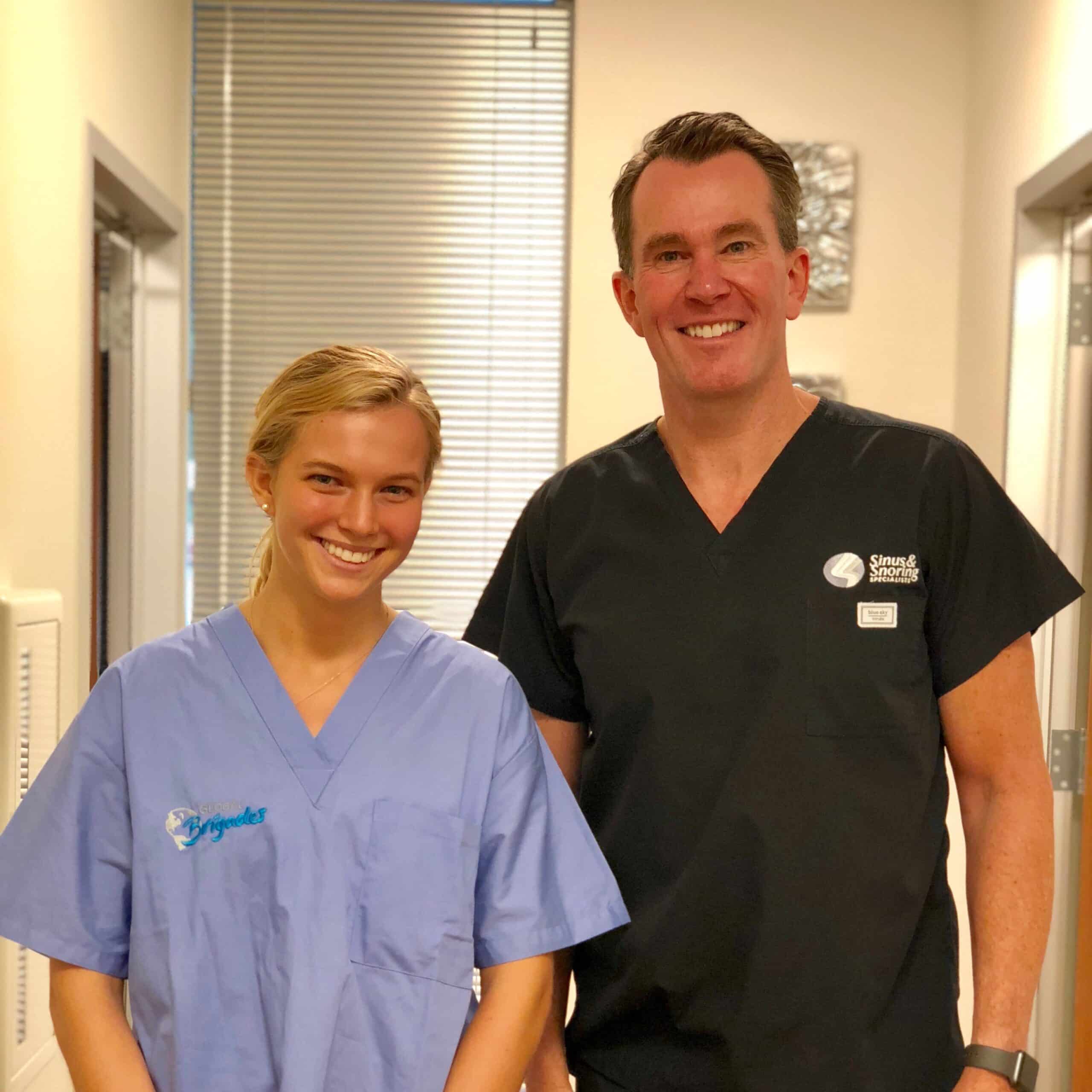 Pre-Med UT Student, Bridget, Shadowed Dr. Slaughter | Sinus & Snoring Specialists