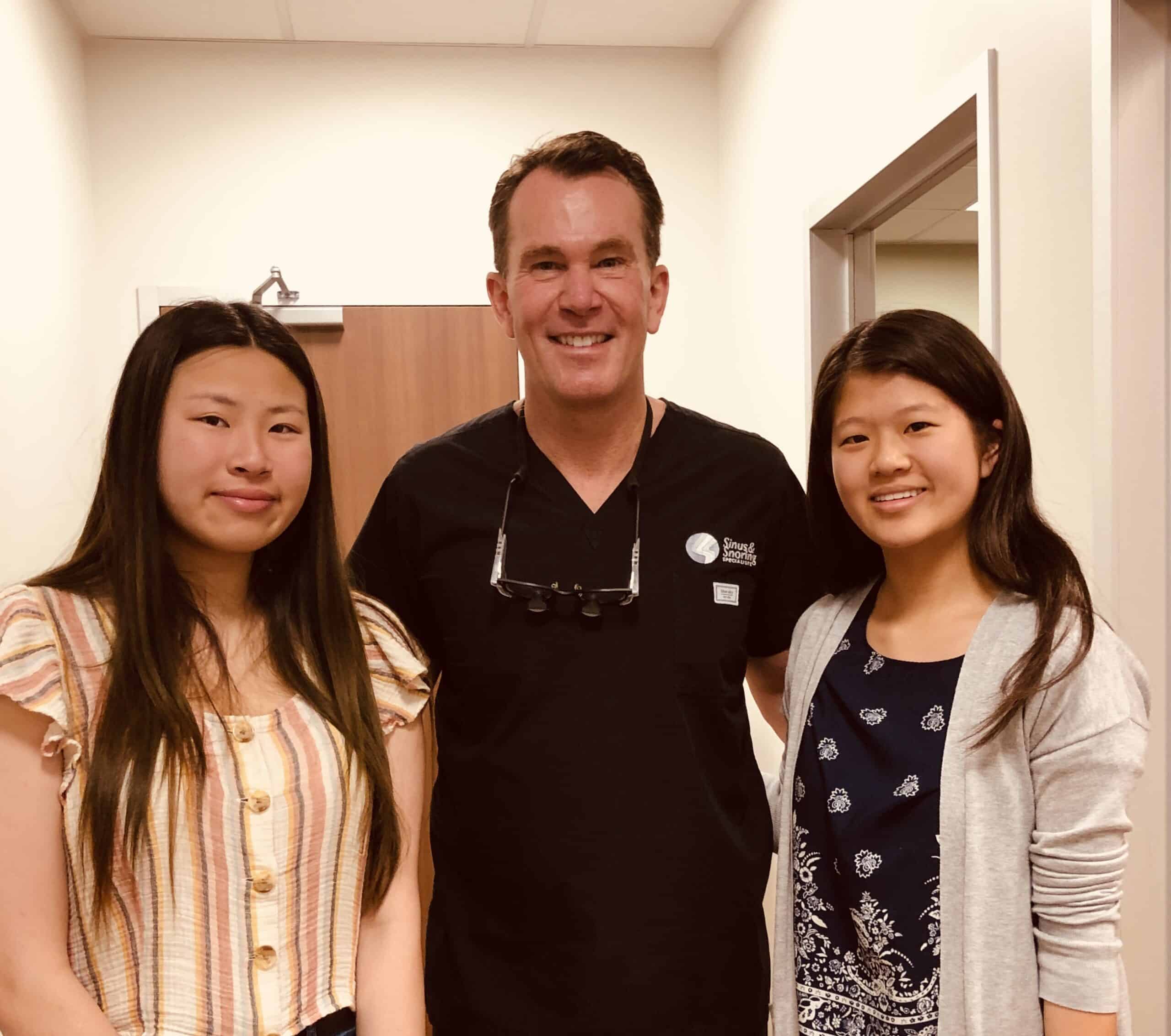 University of Texas Students Shadowing Dr. Slaughter