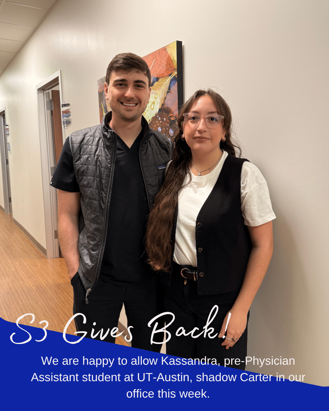 We want to wish Kassandra all the best in her journey!