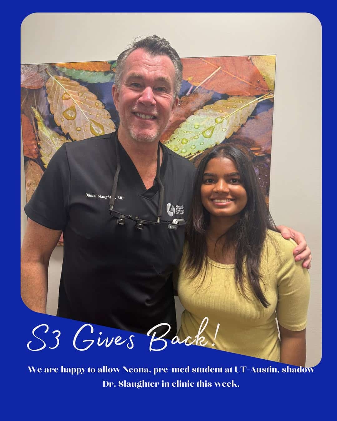 We Wish Neona all the best!