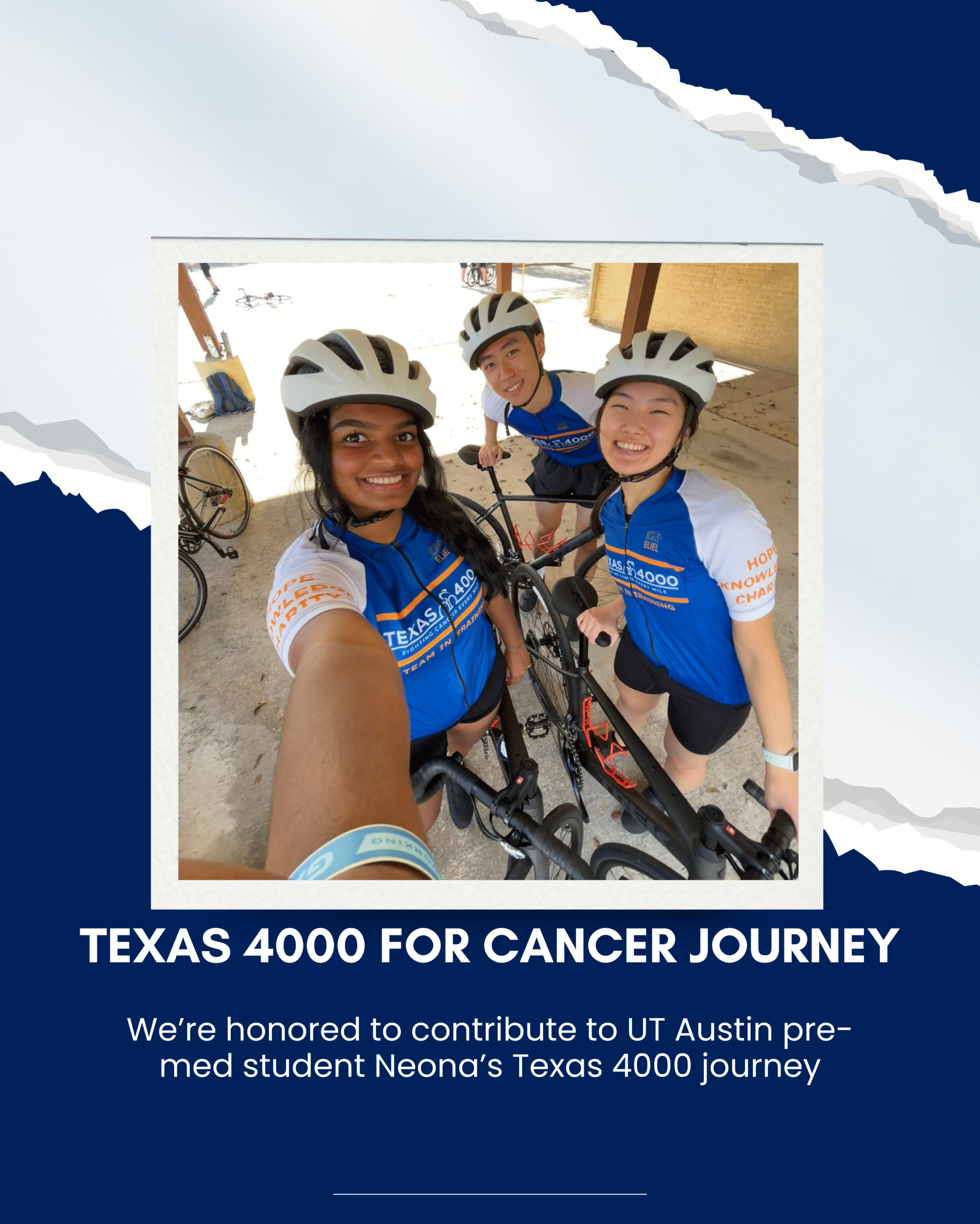 Neona’s Texas 4000 journey